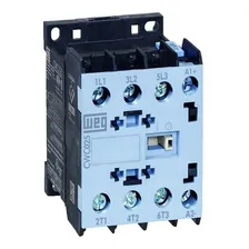 Mini Contator Weg Tripolar Cwc025 25a 24vac Foto mini 1
