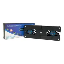 Mini Cooler Portátil Dobrável Usb Dual Fan Cooler Refriger Cor Preto Foto mini 4