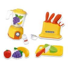 Mini Cozinha Infantil Com Liquidificador E Faqueiro Foto mini  2
