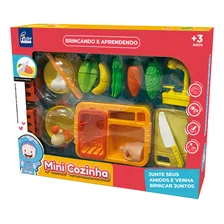 Mini Cozinha Infantil Com Pia, Panelinha, E Acess贸rios Foto mini 1