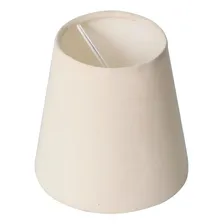 Mini cúpula para lustre com lâmpada bege em tecido de algodão Tangerina Mca Foto mini 1