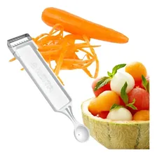 Mini Descascador Mandoline Cortador Fatiador Boleador Foto mini 2