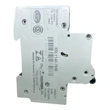 Mini Disjuntor 3ka Curva C 1 Polo 40a 5sl1140-7mb 230/400v Foto mini  3