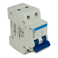 Mini Disjuntor Bipolar Mdw-c4-2 4a Curva C 5ka Weg Foto mini 1