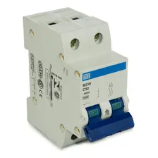 Mini Disjuntor Bipolar Mdw-c50-2 50a Curva C 5ka Weg Foto mini 3