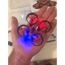 Mini drone Eachine E010 vermelho 1 bateria Foto mini 4