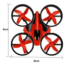 Mini drone Eachine E010 vermelho 1 bateria Foto mini 2