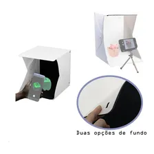 Mini Estúdio Box Fotográfico Com Luz Led Portátil Foto mini 4