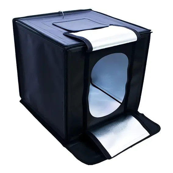 Mini Estúdio Tenda Led 40cmx40cm 50w Para Fotos De Produtos Foto 1
