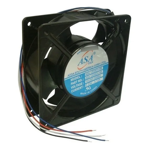 Mini Fan 110/220v 120x120x38mm 12038b - Asafan Led Sem Led Foto 1