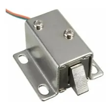 Mini Fechadura Solenoide Eletr么nica 12v Arduino Node Rasp Foto mini 1