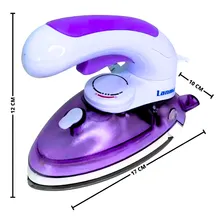 Mini Ferro De Viagem Steamer Vertical Vapor Patchwork Bivolt Foto mini  3