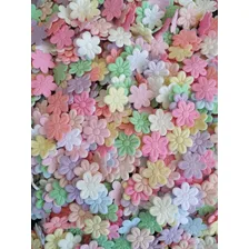 Mini Flor Em Tecido Prensado 1000 Peças Nas Cores Tipo Candy Foto mini 4