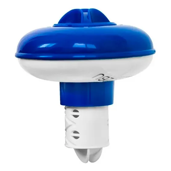 Mini Flutuador De Cloro Para Pastilhas Limpeza De Piscina Foto 1