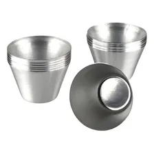 Mini Forminhas Pettit Gateau 4,5x6,8cm Kit Com 12 Und Cor Prateado Foto mini 1