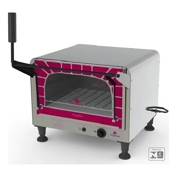 Mini Forno Refratário Gratinar Elétrico Chef Prpe400 Progas Foto 1