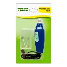Mini Furadeira Drill 7 Acessórios 12v + Fonte Bivolt Cor Azul 110V/220V Foto mini  2