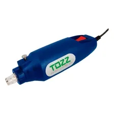 Mini Furadeira Drill 7 Acessórios 12v + Fonte Bivolt Cor Azul 110V/220V Foto mini  3