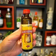 Mini Garrafa Cachaça Velho Barreiro 50ml Miniatura Original Foto mini 4