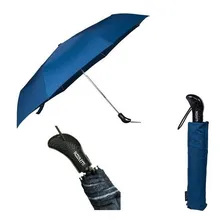 Mini Golf Guarda-chuva Automático Abre Fecha Fazzoletti 906 Cor Preto Foto mini 3