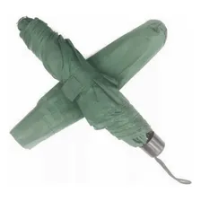 Mini Guarda Chuva Tipo Palito Fino Leve E Resistente 24cm Bc Cor Verde Foto mini  3