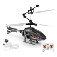 Mini Helic贸ptero Brinquedo Controle Remoto Sensor Menino Cor Sortidas Foto mini 2