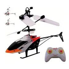 Mini Helic贸ptero Brinquedo Controle Remoto Sensor Menino Cor Sortidas Foto mini 1