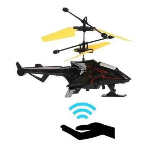 Mini Helic贸ptero Drone Com Luz Sensor De Movimento Kids Foto 1