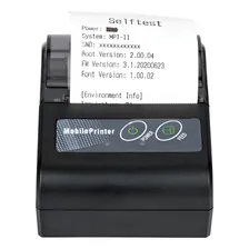 Mini Impressora Bluetooth Termica 58mm Aposta Pedido Cupom Foto mini 3
