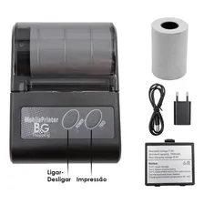 Mini Impressora Bluetooth Térmica Android Ios 58mm Foto mini 2