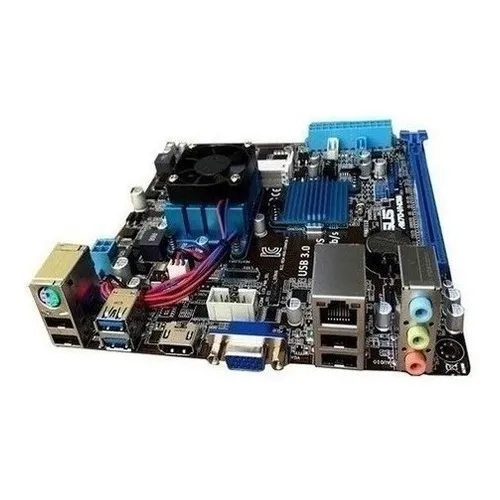 Mini Itx Placa Asus C8hm70i Hdmi Processador Intel 1007u Foto 1