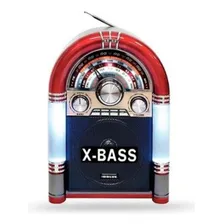 Mini Jukebox Retro Bluetooth Mdf Vintage Am Fm Usb Sd Foto mini 2