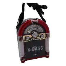 Mini Jukebox Retro Bluetooth Mdf Vintage Am Fm Usb Sd Foto mini 4