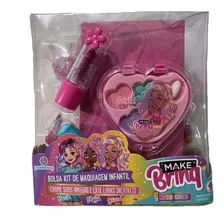 Mini Kit Maquiagem Infantil Necessarie P/meninas Makebrinq Foto mini 3