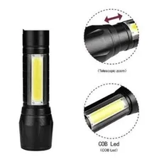 Mini Lanterna Led Recarregável Lampião Potente Zoom 3 Modo Foto mini 4