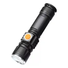 Mini Lanterna Led T6 - Profissional Recarregável - Usb Foto  mini 1