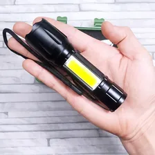 Mini Lanterna Recarregável Led Tática Usb Ideia Id-9595l Foto mini  2
