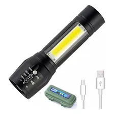 Mini lanterna tática portátil recarregável Usb Marinshop Mini lanterna tática 4000lm Foto mini 1