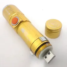 Mini Lanterna Tática Super Potente Led Recarregável Swat Usb Foto mini  2