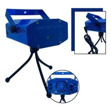 Mini Laser Holográfico Luz Led Iluminação Festa Dj 6 Efeitos 110v/220v Foto mini 1