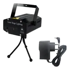 Mini Laser Projetor Holográfico Stage Lighting Preto -sd-120 Foto  mini 1