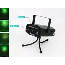 Mini Laser Projetor Holográfico Stage Lighting Preto -sd-120 Foto mini  2