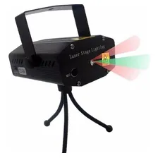 Mini Laser Projetor Holográfico Stage Lighting Preto -sd-120 Foto mini  3