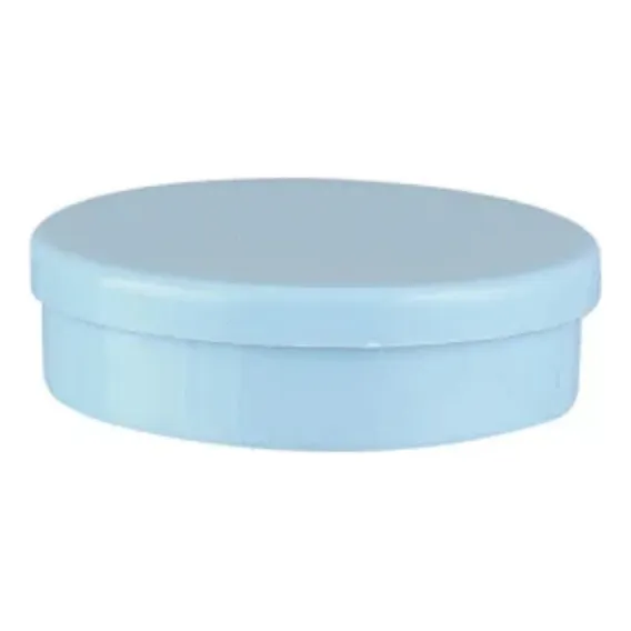 Mini Latinha Para Lembrancinha Azul Bebe C/ 20 Unidades Cor Azul-celeste Foto 1