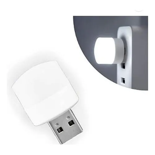 Mini Luminária Luz Lâmpada Led Abajur Usb Notebook 6500k Foto 1
