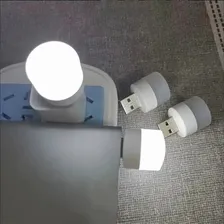 Mini Luminária Luz Lâmpada Led Abajur Usb Notebook 6500k Foto mini 2