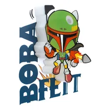 Mini Luminaria Star Wars Boba Fett 3d Deco Light Fx Foto mini 3