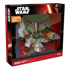 Mini Luminaria Star Wars Boba Fett 3d Deco Light Fx Foto mini 1