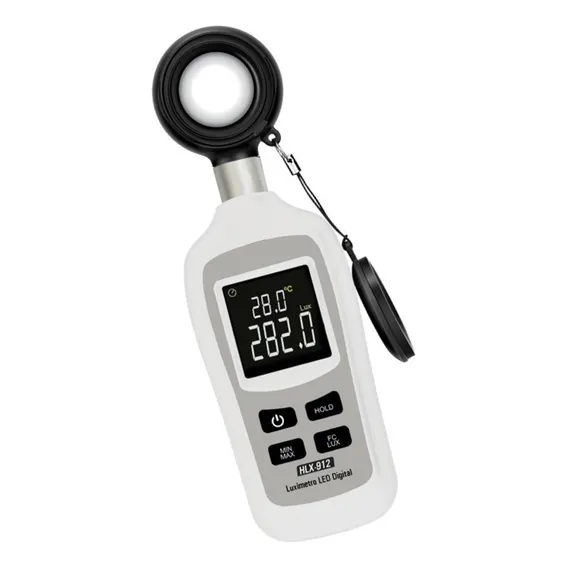 Mini Luximetro Digital Led Profissional Hikari Hlx-912 Data Hold Foto 1