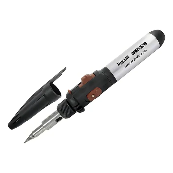 Mini Maçarico Caneta Gas Hikari Hk-902 Foto 1